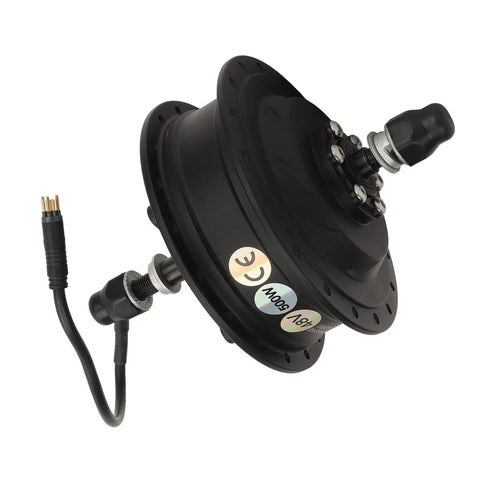 Rear Drive 48V 500W Brushless Gear Hub Motor For E Bike Conversion, Commuting And Off Road Upgrades, Quiet Operation, Lightweight Aluminum Rim
