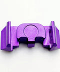 Purple Racker Jacker Glock Slide Grip Beefed Up Upgrade For Glock 17 19 19X 26 And PSA Dagger, aircraft-grade aluminum part.