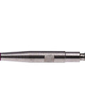 SUXING ruby contact point for Fowler X-Test indicators, side view; purple ruby ball on metal shaft