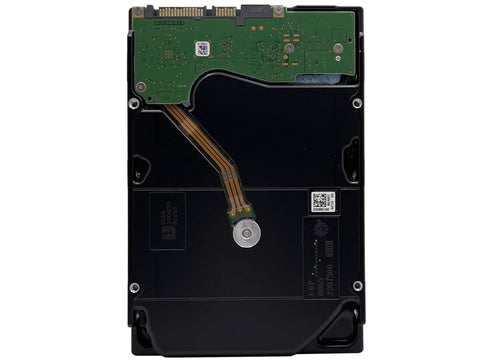 10TB 7200 RPM Enterprise Hard Drive with 256MB Cache, SATA 6Gbps 3.5 Inch, Renewed Beefy High Density Storage Made for Hyperscale Data Centers and Peak Performance, rear view
