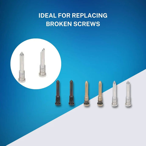 Top Shelf Complete Screw Replacement Kit For iPhone 14 Pro Max Featuring Heavy Duty Pentalobe And Logic Board Bolts In Multiple Finishes displayed