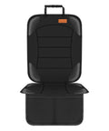 Kid Friendly Car Seat Protector For Child Seats, Waterproof Seat Cover For Leather And Fabric Cars, Two Handy Mesh Pockets