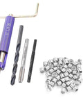 50 Pcs 1/4-20 UNC Stainless Steel Thread Insert Kit With Installation Tool For Damaged Tapped Holes Pro Grade Heavy Duty