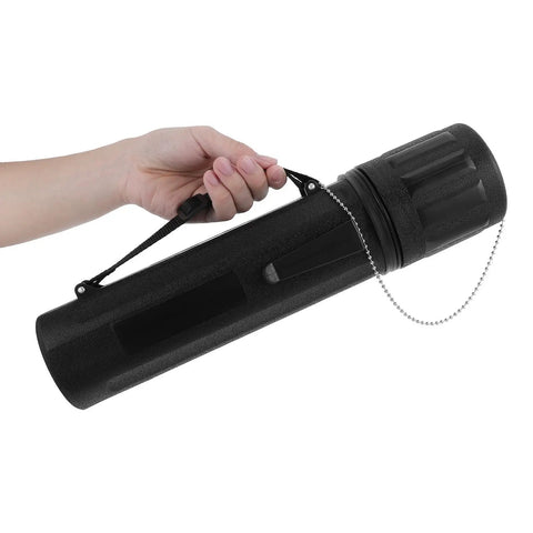 Slick Jhknnk Moisture Proof Welding Rod Storage Tube For Electrodes With Locking Lid insulated tube held by hand.
