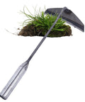 Manual Garden Sickle Weeding Tool Built For Tough Weeds And Grass Cut A Real Workhorse hand-forged steel tool on white background