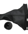 Upgrade Your Ride With This Sleek Black Manual Gear Shift Knob Kit For Saab 9-3 Models Years 2003 To 2012 Featuring A Durable Abs Plastic Construction Ergonomic Grip Design And Smooth 5 Or 6 Speed Operation Plus Gaiter Boot Base Cover Included black shift boot and knob cover