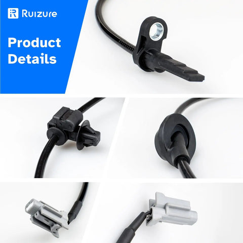 Rear Right Abs Wheel Speed Sensor For Subaru Forester And Crosstrek detailed connectors and wiring view for easy installation.