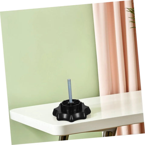 Heavy Duty Spare Tire Hold Screw High Strength Wheel Mounting Bolt on white table with green and pink background