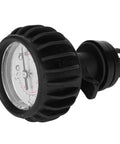 Inflatable Boat Pressure Gauge 0 To 30 PSI 0 To 2 BAR Easy Read Kayak Manometer with black PVC housing for rafts and rib tubes.