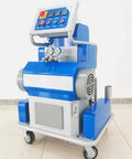 Heavy Duty Polyurea Spray Machine For Industrial Concrete Treatment Portable Polyurethane Coating Equipment front view with control panel.