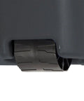 Hella Tough 12 Pack 45 Gallon Wheeled Latch Totes with smooth rolling wheels for easy mobility and organization.