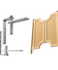 Built Tough Stainless Steel Pivot Door Hinge delivering slick 360 degree spin for heavy duty room dividers and thick hardwood trims.