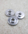 Three stainless steel inlet poppet spacers for waterjet direct-drive pump (011042-1)