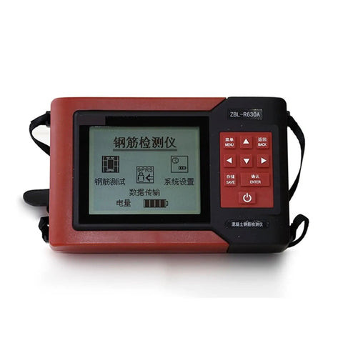Pro Grade Wall Stud Scanner And Multi Function Cable Pipe Detector With Precise Rebar Location For Drywall And Concrete Scanning display with controls