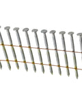 Two And A Half Inch 0.092 Inch Collated Wire Coil Siding Nails Tough As Nails Heavy Duty 15 Degree Full Round Head Ring Shank Hot Dipped Galvanized For Fiber Cement And Pressure Treated Lumber 3600 Count