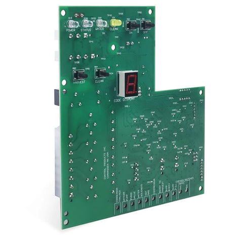Control Board Assembly For Prodigy Ice Machine Systems Replacement Fits EH430 D CU1526MW-1 showing front circuit design