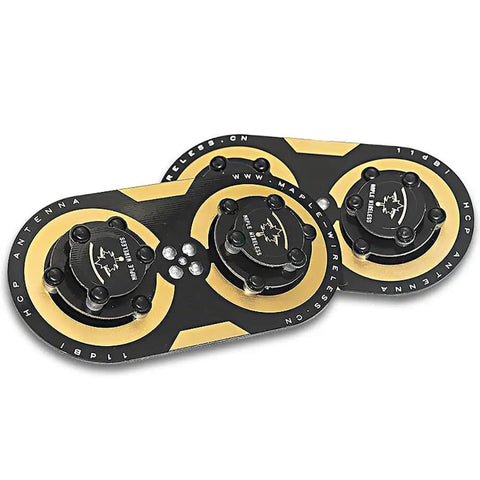 11dBi Circularly Polarized Leaf Antenna For FPV Drones RPSMA To RPSMA High Gain With 360 Degree Coverage