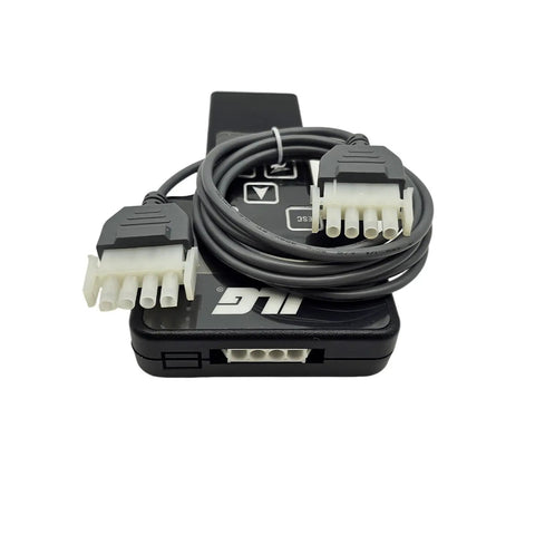 Straight Up Heavy Duty Jlg Handheld Analyzer And Diagnostic Cable Kit for hydraulic troubleshooting, featuring cables and connectors.