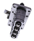 Heavy Duty Fuel Injection Pump 131010080 for Perkins 404D-22 and 404C-22 diesel engines, showing mounting plate and fuel delivery ports.