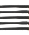 Five Pack Router Antennas 50W 3dBi High Gain SMA Male black and gold antennas for drones and smart home systems