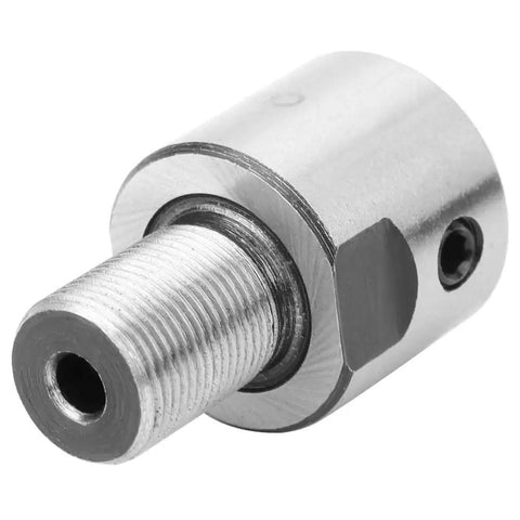 Stainless Steel Chuck Rod For Mini Lathe Chucks M14x1 8mm Precision Replacement Part K01-50/63 K02-50/63, front view showing threading