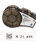 Nylon Label Tape for General ID and Wire Marking Black on White.75 Inch by 16 Feet Durable B 499 Cloth With Permanent Adhesive For M210 M210-LAB M211 BMP21-PLUS BMP21-LAB Printers Autoclavable Freezer Ready, black-on-white 3/4 in roll