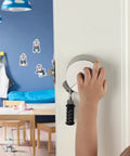 Child reaching for Door Handle Lock Device For Privacy Lock And Security Stops Knob Turning And Keyhole Access Ideal For Rentals Bedrooms Airbnbs