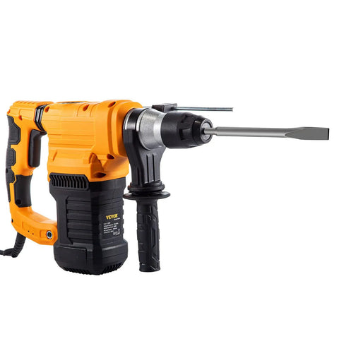Beast 1500W Hammer Drill Rotary Hammer With 3 Modes For Hammering Drilling And Chiseling Concrete SDS Plus Tool yellow