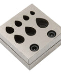Drop Shaped Die Cutter Set For Jewelry Making, 7 Piece Steel Disc Dies with flat bottom and drop shapes for crafting