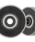 Lumidor Sliding Glass Door Roller Kit For Smooth Hassle Free No Drama Patio Access Replacement Hardware With Precision One And A Half Inch Wheel DR-127-SP Pack Of 2, two stainless steel rollers