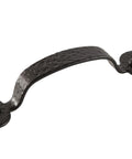 Colonial Black Cabinet Pull 3-3/8 Inch Center to Center Everyday Heritage Drawer Pull with traditional design, 5-3/8 Inch Length