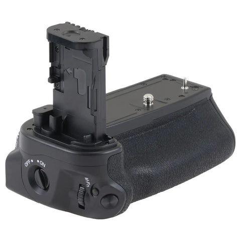 Battery Grip For Canon EOS R5 Mark II And R6 Mark III Vertical Power Grip Replaces BG-R20 on white background