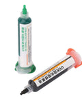 Two Pcs Solder Mask Ink Black And Green UV Curing PCB Mask Ink For Mobile Phone And Computer Repair Insulation Coating