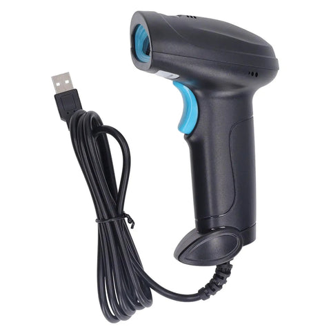 1D Barcode Scanner USB Wired Workhorse For Quick Checkout And Inventory Fast Decoding Accurate 1D Reading handheld design view