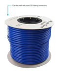 Blue 3/8 Inch LLDPE Plumbing Tubing 500 Foot Flexible Water Line for Home and RV Plumbing on a spool