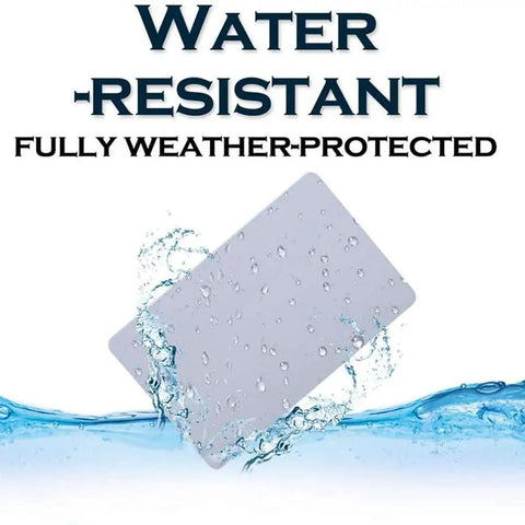 50 Pack RFID Smart Cards For Easy Access Control And Hotel Doors MIFARE Classic 1K water-resistant feature in image