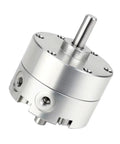 Heavy Duty Vane Rotary Air Cylinder Pneumatic Aluminum Alloy Gripper Rotation Actuator shown from an angled view, featuring sealed rotary design.