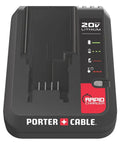 20V Max Lithium Ion Charger With 2 Amp Fast Charge And Overload Protection Compatible With All 20V Max Batteries