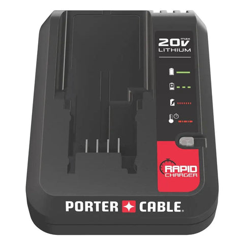 20V Max Lithium Ion Charger With 2 Amp Fast Charge And Overload Protection Compatible With All 20V Max Batteries