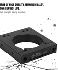 Heavy Duty Aluminum Motor Bracket For Engravers 65mm Center Hole Spindle Holder Mount Kit With Wear Resistant Corrosion Proof Shaft Support