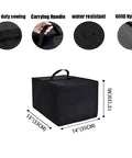 Waterproof Dust Cover for Coffee Makers Protects Keurig K Classic and K Compact Single Serve Machines in 600D nylon with handle