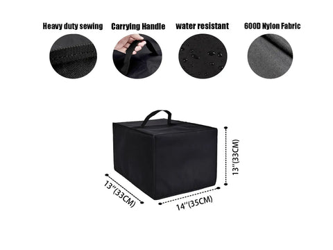 Waterproof Dust Cover for Coffee Makers Protects Keurig K Classic and K Compact Single Serve Machines in 600D nylon with handle