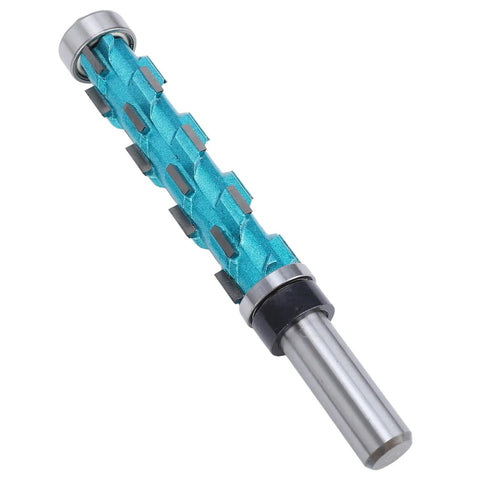Sturdy 1/2In Shank Carbide Double Bearing Flush Trim Router Bit With 3/4In Cutting Diameter For Smooth Woodworking And Pro Finish Work