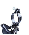 Universal Road And Mountain Bike Thumb Shifter Set For Front Derailleur Gear Change Smooth Shifting Lever, aluminum clamp