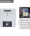 Automatic Solder Paste Mixer For SMT Tin Cream Mixing Dual 500g Capacity 1350 RPM timing function display