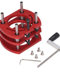 Heavy Duty Manual Lifting Router Table Kit With Rock Solid Aluminum Steel Base Plug And Play Woodworking Workstation for Router Adjustments