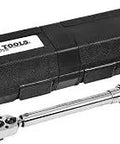Torque Sensing Wrench With Micro Adjustable Setting 30 To 250 Inch Pound Range Square Drive Ratchet Head with case