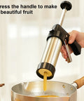 Stainless Steel Churro Press For Home And Commercial Kitchens Easy To Use Churro Maker Pro Grade Game Changing Dough Extruder