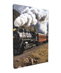 Steam Locomotive Train Canvas Wall Art Poster For Living Room Decor Modern Bedroom Print Dope Wall Hanging Artwork 12x18 Inch Vintage