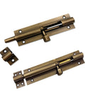 Vintage Bronze Barrel Bolt Latch For Barn Doors Heavy Duty Sliding Door Lock 1.5 Inch To 10 Inch Sizes Copper Construction